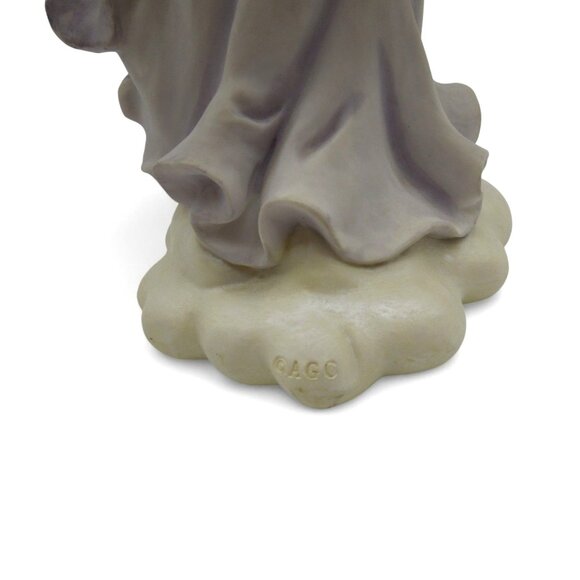 ANGEL FIGURINE Sculpture By AGC Heavenly Home Decor Vintage 9" - Picture 9 of 11
